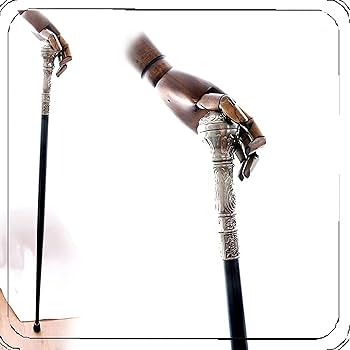 Amazon.co.jp: レトロな杖、ユニークなデザイナーの杖、男性